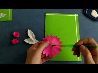 Гарна листівка для вчителя на 1 вересня | DIY greeting card