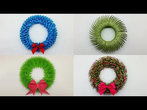 4 Amazing Paper Wreath For Christmas Decorations | Do It Together 4 Amazing Paper Wreath For Christmas Decorations | Do It Together