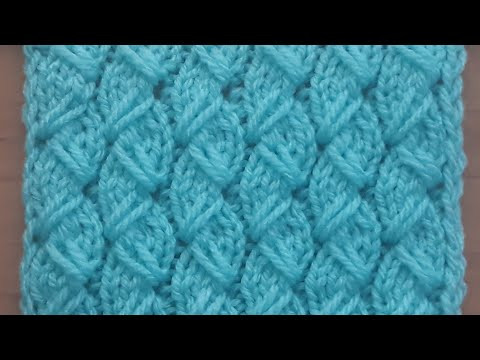 Красивый рельефный узор спицами для свитера, кофточки, кардигана, жилета, шапочки. Красивый рельефный узор спицами для свитера, кофточки, кардигана, жилета, шапочки.