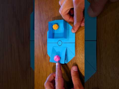 Easy Origami Basketball pop-It Game Easy Origami Basketball pop-It Game