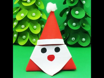 Santa Claus | Christmas Song With Santa Claus | Santa Claus Making at Home | Christmas Craft
