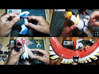 Papercraft Legendary Pokemon Compilation