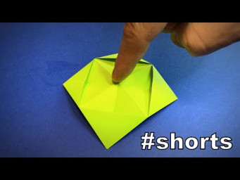 How to Make a Paper Antistress Toy | Origami Pop It Fidgets | Origami Antistress | #shorts