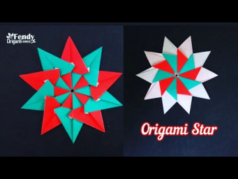 Origami Mandala/ Paper 10-Point Star 折纸曼陀罗