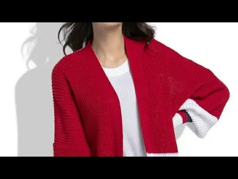 Красный кардиган – основной акцент вашего образа. Фото Красный кардиган – основной акцент вашего образа. Фото