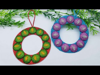 Low Budget Christmas Wreath 