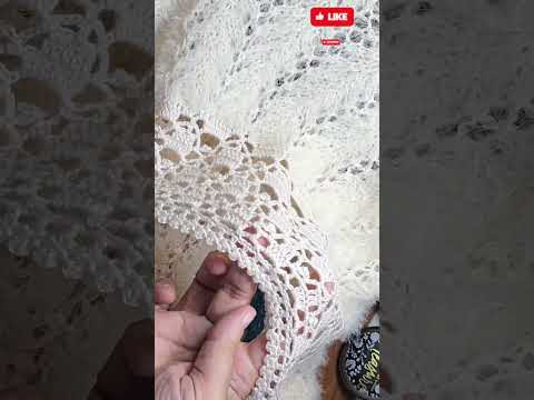 Как связать красивую круглую кокетку #crochet #knitting #вязание #вязаниеспицами Как связать красивую круглую кокетку #crochet #knitting #вязание #вязаниеспицами