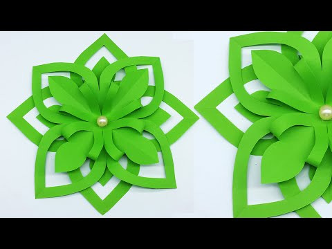 Paper Cutting Design ❄️ How to Make Paper Snowflake For Christmas Decorations Paper Cutting Design ❄️ How to Make Paper Snowflake For Christmas Decorations