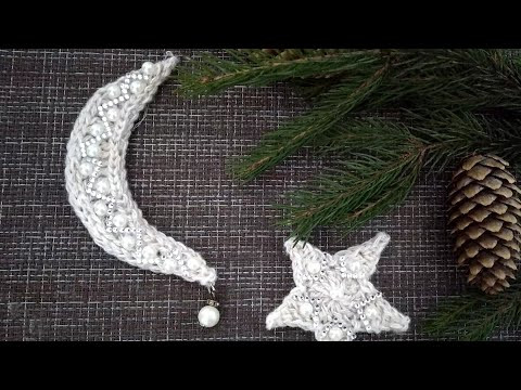 How to crochet a month - how to crochet - Как связать крючком Месяц How to crochet a month - how to crochet - Как связать крючком Месяц