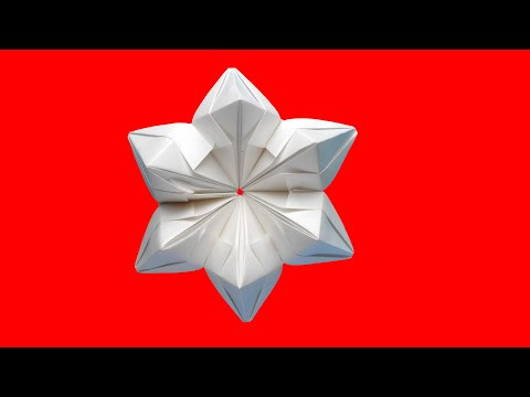 Как сделать бумажные снежинки ❄️ к Новому году Как сделать бумажные снежинки ❄️ к Новому году