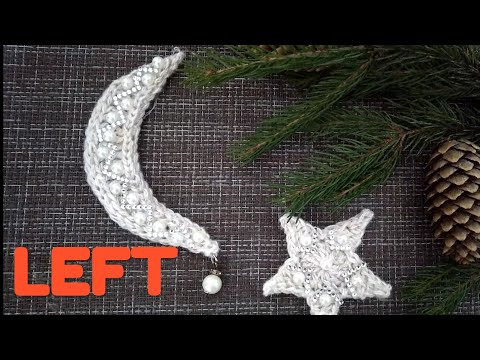 LEFT How to crochet a month - how to crochet - Как связать крючком Месяц LEFT How to crochet a month - how to crochet - Как связать крючком Месяц