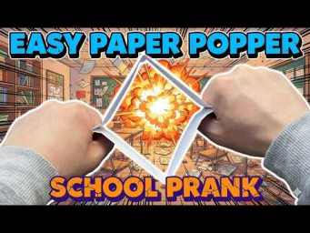 Super LOUD Origami Paper Popper! 