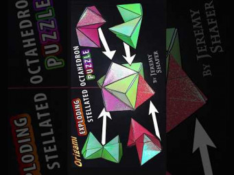 The Amazing Exploding Stellated Octahedron Puzzle #shorts