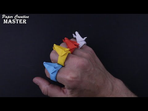 How to make Dragon rings out of paper