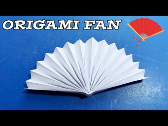How to Make a Paper Fan Without Glue and Scissors | Easy Origami Fan Tutorial
