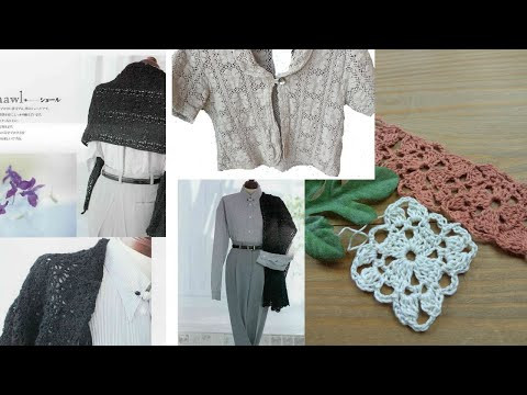 Мотив крючком для шали или палантина Мотив крючком для шали или палантина