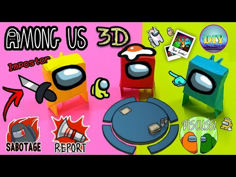 Как сделать оригами Амонг ас 3Д / Амонг ас из бумаги / МИЛЫЕ оригами Among US 3D Как сделать оригами Амонг ас 3Д / Амонг ас из бумаги / МИЛЫЕ оригами Among US 3D