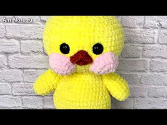 Амигуруми: схема Утёнок Lalafanfan. Игрушки вязаные крючком - Free crochet patterns.