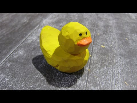 Резьба по дереву для начинающих. Деревянная утка своими руками