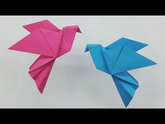3D Origami Bird That POPS Out! 