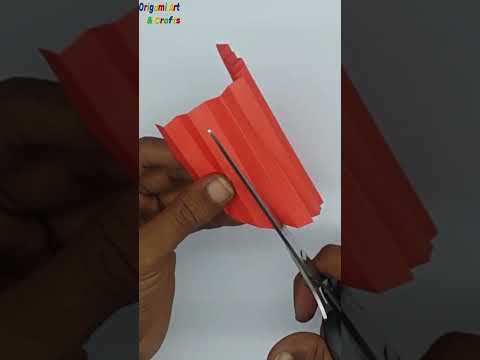 How To Make Paper #Leaf - Decorative #Leaves Making Ideas #shorts #shortsvideo #handmade