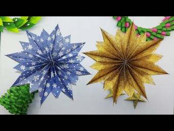 DIY Christmas Decor Snowflakes | Easy Paper Snowflake Ideas