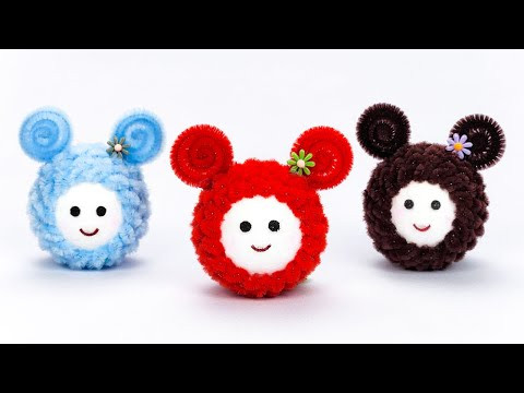 Cute Pipe Cleaner Dolls 