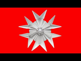 Вы не поверите, как легко сделать идеальную снежинку из бумаги!