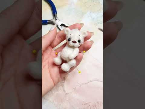 Crochet teddy bear is ready! 