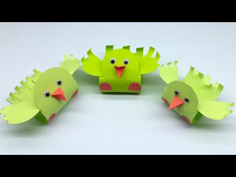 3D Paper Birds Making Easy Tutorial - DIY Crafts ||3D Home Decor || Paper Pigeons Making