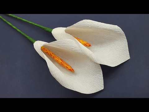Crepe Paper Flower ⚘ How to Make Paper Flowers Easy ⚘ DIY Paper Crafts Crepe Paper Flower ⚘ How to Make Paper Flowers Easy ⚘ DIY Paper Crafts