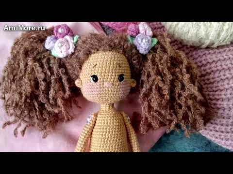 Амигуруми: схема Куколка. Игрушки вязаные крючком - Free crochet patterns.