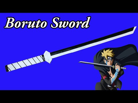 Amazing Ninja Weapons | Paper Sword Boruto | Naruto Paper Crafts Amazing Ninja Weapons | Paper Sword Boruto | Naruto Paper Crafts