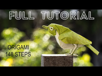 Origami Japanese White-eye (Satoshi Kamiya) The Ultimate Tutorial