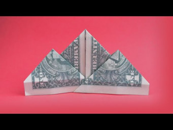 My MONEY MOUNTAINS | Simple Dollar Origami | Tutorial DIY by NProkuda