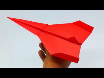 How to Make Paper Airplane - Best Paper Plane In The World - DIY Paper Crafts
