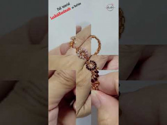 Flower ring - Free tutorial video link above the title  #shortsvideo #ring