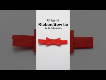 ORIGAMI RIBBON/BOW TIE (Jo Nakashima) #shorts