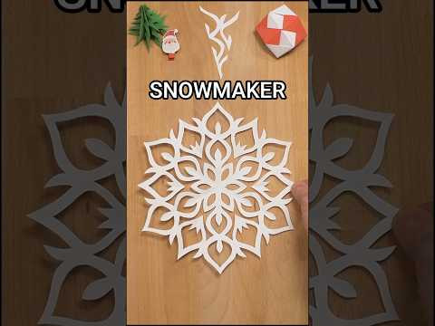 DIY SNOWMAKER SNOWFLAKE STEP BY STEP PAPERCRAFT CHRISTMAS DECOR IDEAS INCL ART #cristmasdecor DIY SNOWMAKER SNOWFLAKE STEP BY STEP PAPERCRAFT CHRISTMAS DECOR IDEAS INCL ART #cristmasdecor