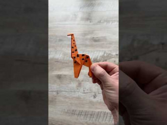 origami giraffe 