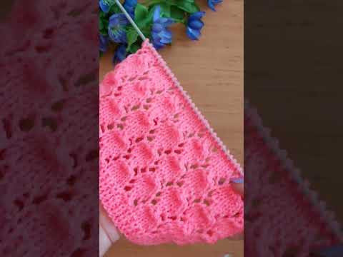 "Листопад " Красивый ажурный узор спицами для женских и детских изделий . "Листопад " Красивый ажурный узор спицами для женских и детских изделий .