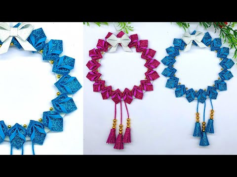 Low Budget Christmas Decor - Christmas Wreath Making at Home - Decorate With Me -DIY Christmas Decor