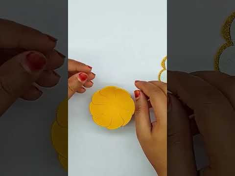 Beautiful Paper Basket Making Very Easy Tutorial at Home #shorts #shortvideo #craft