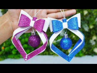 Christmas Ornaments with Foam Sheet