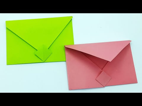 How to Make Paper Envelope - Simple and Easy Origami Envelope - Envelope Making Ideas
