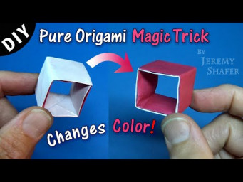 Pure Origami Magic Trick 