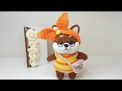 МК СОБАЧКА СИБУ ИНУ ЛАЛАФАНФАН ❤ 1-Я ЧАСТЬ (ручки, хвостик, ушки) МК СОБАЧКА СИБУ ИНУ ЛАЛАФАНФАН ❤ 1-Я ЧАСТЬ (ручки, хвостик, ушки)