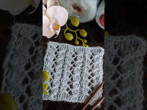 Ажур спицями. Мохер+меринос #knitting #crochet #knit #sweaterdesign #handmade #shorts #cardigan Ажур спицями. Мохер+меринос #knitting #crochet #knit #sweaterdesign #handmade #shorts #cardigan