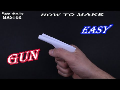 How to make a paper gun out of paper How to make a paper gun out of paper