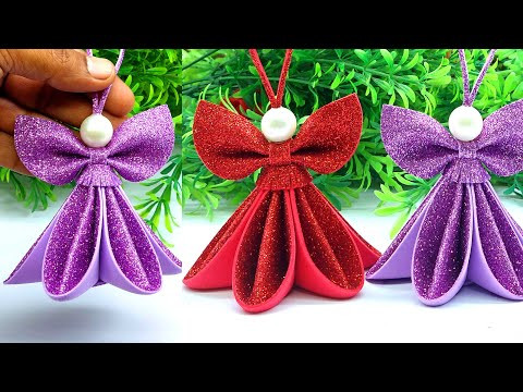 DIY Angel Ornaments | Easy 5-Minute Paper Angel for Stunning Christmas Tree Decorations DIY Angel Ornaments | Easy 5-Minute Paper Angel for Stunning Christmas Tree Decorations